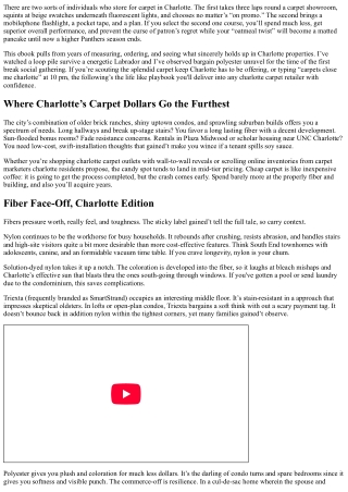 Carpet Shop Charlotte: Insider Tips for Budget-Friendly Upgrades