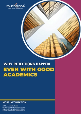 Why Rejections Happen Even with Good Academics