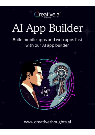 Creative AI App Builder | Build Mobile & Web Applications Fast