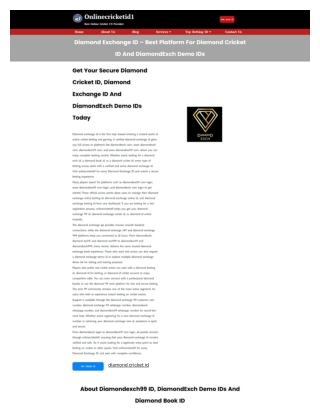 onlinecricketid1-diamond-exchange-id.pdf