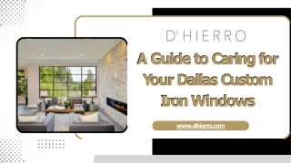 Luxury Home Upgrade Iron Window Dallas by D'hierro