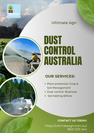 Dust control Australia