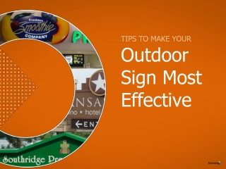 Outdoor signs in Kansas City – Boost your sales