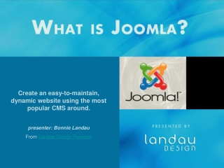 What Is Joomla - Landau Design Reviews