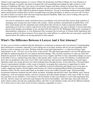 Auto Accident Attorney Vs Accident Lawyer: What's The Distinction?