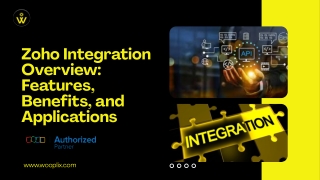 Zoho Integration Overview: Features, Benefits, and Applications