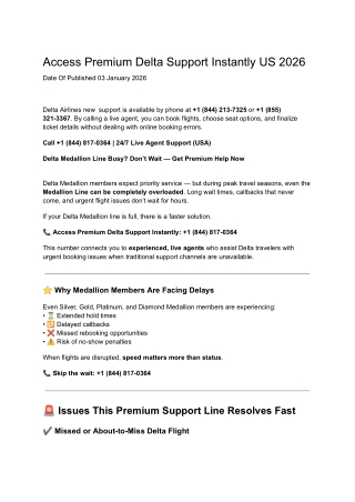 Book Delta Tickets by Phone – Reservation Support