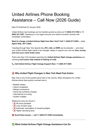 Book an International United Airlines Flight by Phone: Complete Guide