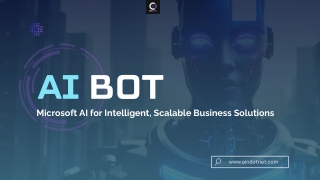 Microsoft AI for Intelligent, Scalable Business Solutions