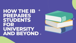 How the IB Prepares Students for University and Beyond