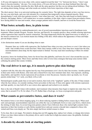 What Age Should You Start Botox? Dermatologists Weigh In