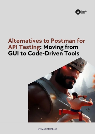 Alternatives to Postman for API Testing: Moving from GUI to Code-Driven Tools