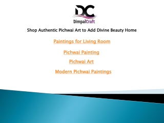 Shop Authentic Pichwai Art to Add Divine Beauty Home