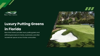 Artificial Turf Installation Florida