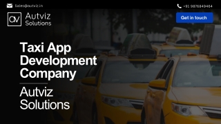 On-Demand Taxi App Development: A Business Overview