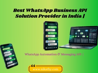 Best WhatsApp Business API Solution Provider in India |