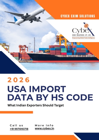 USA Import Data by HS Code 2026 What Exporters Should Target