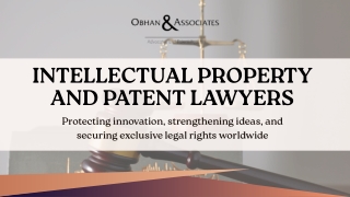 Expert Intellectual Property and Patent Lawyers