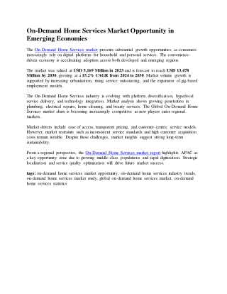 On demand home service dox