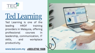HRDF Claimable Professional Training for Automation and Data Skills in Malaysia