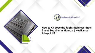 Neelkamal Alloys LLP