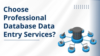 Choose Professional Database Data Entry Services