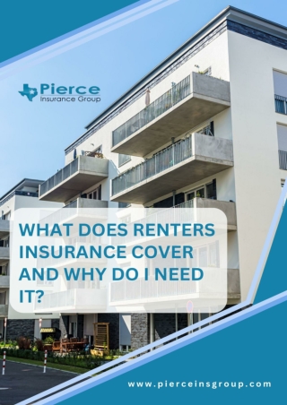 What Does Renters Insurance Cover and Why Do I Need It