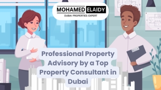 Professional Property Advisory by a Top Property Consultant in Dubai