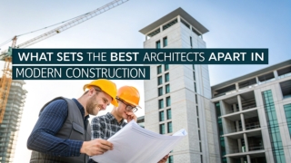 What Sets the Best Architects Apart in Modern Construction
