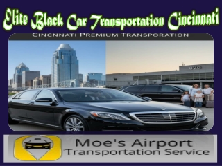 Elite Black Car Transportation Cincinnati