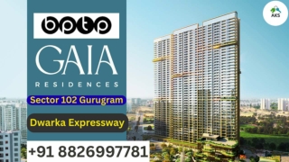 BPTP Gaia Residences New Booking Luxury Vertical Tower Homes Dwarka Expressway
