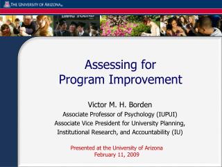 Assessing for Program Improvement