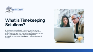 What is Timekeeping Solutions?