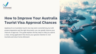 How to Improve Your Australia Tourist Visa Approval Chances