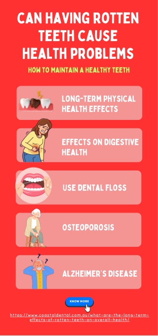 Can Having Rotten Teeth Cause Health Problems