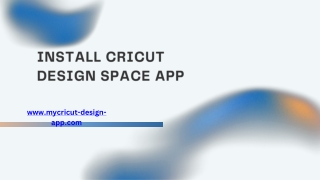 install cricut design space app