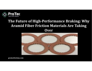 The Future of High-Performance Braking Why Aramid Fiber Friction Materials Are Taking Over