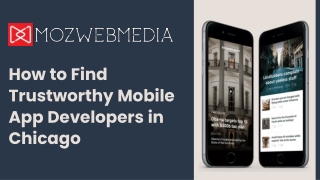 How to Find Trustworthy Mobile App Developers in Chicago