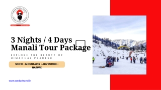 Explore Manali from Chandigarh | Best Route, Tips & Travel Experience