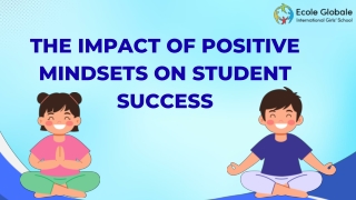 The Impact of Positive Mindsets on Student Success