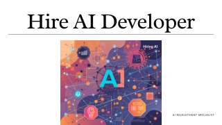 Hire AI Developer to Build Intelligent, Scalable Business Solutions