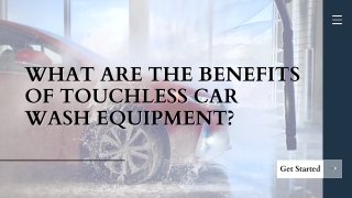 Get a High Tech Brushless Wash Technology