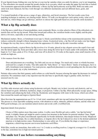 The Lip Flip vs Lip Filler: Which Enhances Your Smile Best?