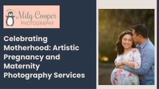 Celebrating Motherhood Artistic Pregnancy and Maternity Photography Services