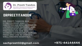 Women Health Specialist In Dubai