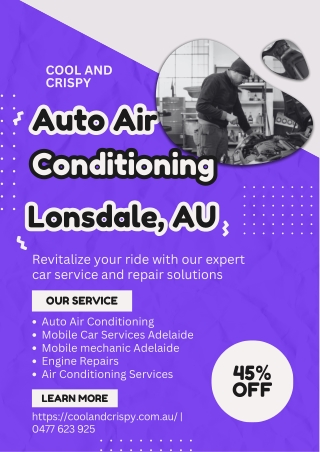 Auto Air Conditioning Lonsdale