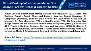 Virtual Desktop Infrastructure Market Size Analysis, Growth Trends and Forecasts