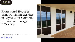 Professional House & Window Tinting Services in Reynella for Comfort, Privacy, a