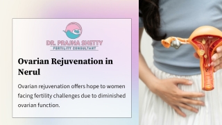 Ovarian Rejuvenation in Nerul
