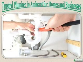 Trusted Plumber in Amherst for Homes and Businesses